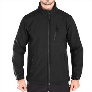 Formal Stand Collar <b>High</b> <b>Visibility</b> Yellow Safety Workwear <b>Softshell</b> <b>Jacket</b> OEM Compliance Waterproof - Product Image 1