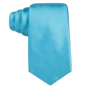 Cravatta Classica Bicolore da Uomo Michael Kors, Taglia Unica, Blu, 100% Seta Poliestere, Jacquard Floreale, Pois, Paisley Stampato, Confezione Regalo - Product Image 1