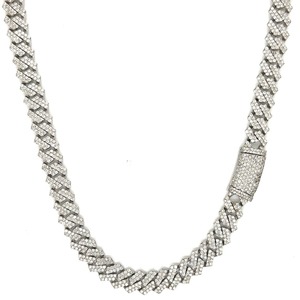 Brillante 10K oro laboratorio cultivado diamante collar E Color redondo brillante corte VVS2 claridad joyería Premium venta al por mayor alto tráfico - Product Image 2
