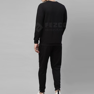 <b>Pullover</b> <b>Men</b> Sweatsuits Plus Size Crew Neck <b>Men</b> sweat suits Cotton <b>Men</b> Sweatsuits Plain For Sale - Product Image 4