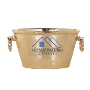 Seau à vin Champagne avec Logo personnalisé, vente en gros, bouteille de bière en aluminium en métal de haute qualité, seau à vin - Product Image 2