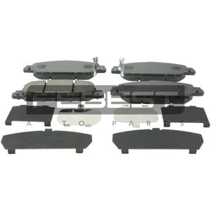 Set di pastiglie freno anteriori FEBEST (0301-CR5F) - Product Image 1