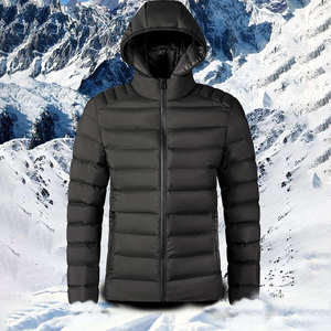 Chaqueta Acolchada Informal Vintage OEM 2026, Unisex, con Capucha, Transpirable, Reversible, Resistente al Viento, con Cierre Completo de Cremallera, para Otoño e Invierno - Product Image 5