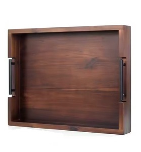 Plateaux de service en bois naturel de différentes tailles écologiques, personnalisables et disponibles pour les commandes en gros à prix commercial - Product Image 4