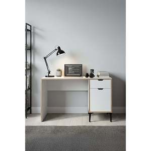 โต๊ะทำงานอเนกประสงค์ ซาร์โมบี อาร์เดน รุ่นโมเดิร์น เป็นมิตรกับสิ่งแวดล้อม ทนทาน พร้อมลิ้นชัก โต๊ะไม้สำหรับนักเรียนเขียนหนังสือ - Product Image 1