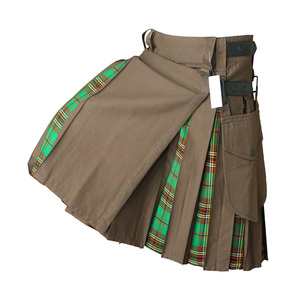 กระโปรงสั้นสก็อตแบบดั้งเดิมน้ำหนักเบาปักโลโก้ได้ตามต้องการราคาขายส่งสำหรับอุปกรณ์เครื่องดนตรี - Product Image 5