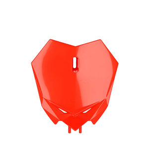 แผ่นยึดป้ายทะเบียนหน้า Acerbis Beta สีแดง ทำจาก PVC/พลาสติก สำหรับรถมอเตอร์ไซค์วิบาก - Product Image 1