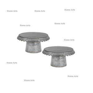 Support à gâteau galvanisé de qualité exclusive forme ronde taille personnalisée support de service de gâteau pour les meilleures ventes - Product Image 4