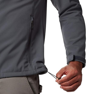 Chaqueta sostenible personalizada Split Letterman Bomber cortavientos Chaqueta ligera abrigo para jóvenes adultos - Product Image 4