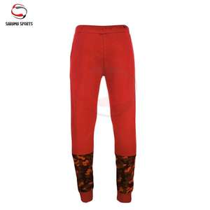 Pantalons de survêtement en toile décontractés de haute qualité à bas prix, impression de logo personnalisée, taille personnalisée, pantalons d'hiver lavés avec logo, pantalons pour hommes - Product Image 3