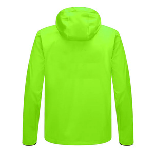 Chaquetas Softshell transpirables personalizadas para hombre, chaqueta táctica impermeable a prueba de viento, ligera, con cremallera completa y bolsillos - Product Image 2