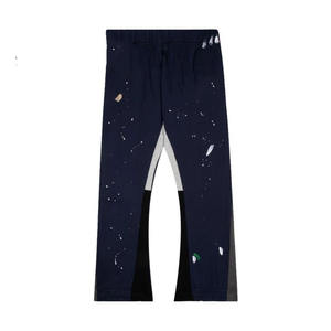 Pantalon de survêtement personnalisé de haute qualité pour homme Pantalon de survêtement en coton épais Pantalon de survêtement évasé pour homme - Product Image 3