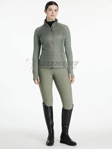 Chaqueta de equitación al por mayor más vendida para mujer, impermeable, transpirable, corte ergonómico, chaqueta de equitación de tela elástica de primera calidad - Product Image 3