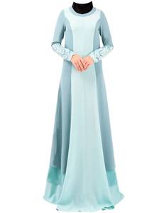 Abaya Informal Negra Personalizada al por Mayor para Mujer, Talla Grande 2025, Estilo Árabe Islámico, Manga Larga, Anti-UV, Transpirable, Secado Rápido, Alta Calidad Musulmana - Product Image 5