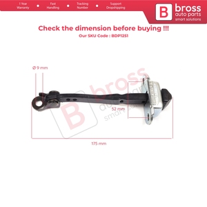 BDP1251 Limitador de Apertura de Puerta Trasera para Megane MK4 2015 en adelante 4/5 Puertas 824306058R - Product Image 5