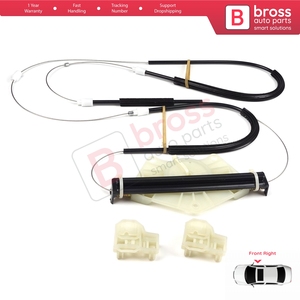 Kit de réparation de lève-vitre BWR410, porte avant droite pour Passat B5 B5.5 3B 3BG Superb MK1 B5 3U 3B1837462 - Product Image 4