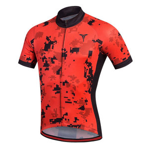 Maillot de cyclisme à manches courtes de haute qualité à prix abordable, fabriqué au Pakistan, avec logo personnalisé, respirant et imperméable, vêtements de sport d'extérieur - Product Image 1