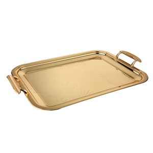 ถาดเสิร์ฟอาหารตกแต่งงานแต่งงาน งานเลี้ยง คุณภาพสูง ทนทาน ผิวขัดเงา ใช้กับเครื่องล้างจานได้ - Product Image 3