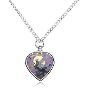 Pata de perro de alta calidad de acero inoxidable cremación mascota urna colgante collar Memorial cenizas recuerdo urna sublimación urna collar - Product Image 3