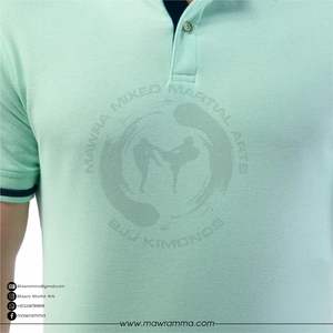 Camiseta Deportiva de Manga Corta para Hombre Mawra Martial Arts con Logotipo Personalizado, 100% Algodón, Bordado de Alto Rendimiento, Impresión Transpirable de Secado Rápido - Product Image 4
