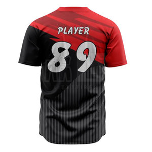 Conjuntos de uniformes de béisbol para adultos transpirables ligeros de alta calidad estilo de venta en línea al por mayor para ropa de béisbol y softbol - Product Image 5