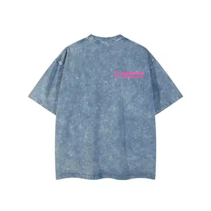 Camisetas de Hombre 100% Algodón Ecológicas de Secado Rápido, Antiarrugas, Transpirables, Corte Holgado, Lavado a la Piedra, de la Mejor Calidad - Product Image 2