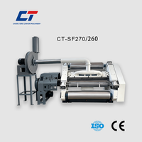 Línea de Producción de Cartón Corrugado de Alto Rendimiento CHANGTENG CT-SF270/260, Máquina Corrugadora de Una Cara con Vacío