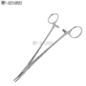Faure Peritoneo Pinza Fórceps Curvo 1x2 dientes 20,0 cm Quirúrgico Peritoneal Agarre Instrumentos Médicos - Product Image 4