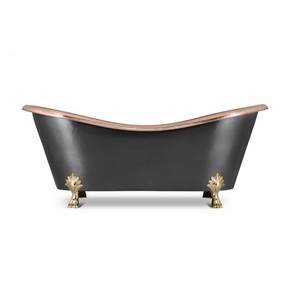 Nouvelle arrivée à la mode salle de bain métal antique baignoires de luxe fait à la main antique fini pour les hôtels de luxe et salles de bains. - Product Image 6