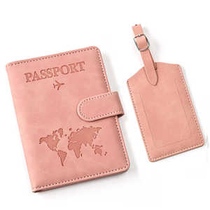 Premium <b>Leather</b> <b>Passport</b> <b>Cover</b> Stylish, Durable & Travel-Ready RFID Protection Perfect Gift for Travelers & Jetsetters - Product Image 4