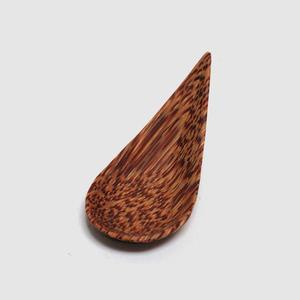 Juego de cucharas y tenedores de madera de coco biodegradables desechables ecológicos al por mayor para juegos de utensilios de cocina para el hogar y la cocina - Product Image 5
