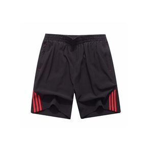 2025กางเกงกีฬาผ้าตาข่ายแห้งเร็วของผู้ชายกางเกงวิ่งเอวยางยืดกางเกงฟิตเนสออกกำลังกายยิมกางเกงขาสั้นย้อมธรรมดา - Product Image 3