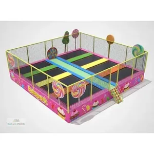 Paquete de 6 Trampolines Junior para Parque de Trampolines - Product Image 1