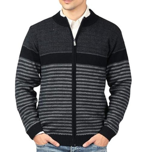 Pull tricoté en coton uni Fashion OEM Custom Bulk Wholesale Factory Supply - Product Image 3