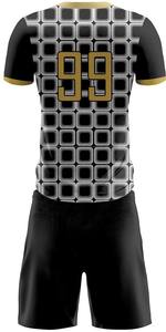 Derniers modèles d'uniformes de football pour hommes de haute qualité, respirants, confortables et vendus à chaud, uniformes de football à bas prix - Product Image 3