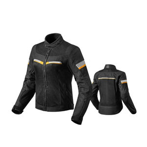 Vestes de moto Cordura de marque personnalisée de haute qualité vêtements de sport de course de moto en nylon coupe-vent avec protecteurs - Product Image 5