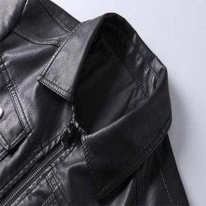 High Street Style Slim Fit Winter <b>Jacket</b> High Quality Woven Fabric Hooded Stand Collar Pattern Breathable <b>Light</b> <b>jacket</b> for <b>men</b> - Product Image 4