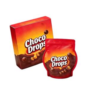 Custom 3.5g 7g 14g Mylar Bags <b>Jar</b> Box Full Packaging Set Child Resistant Moisture Smell Proof Die Cut Zipper Top Digital - Product Image 4