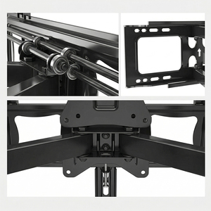 Supporto da Parete con Braccio Articolato per TV da 32 a 80 Pollici, Rotazione e Inclinazione a 180°, Staffa TV in Acciaio - Product Image 2