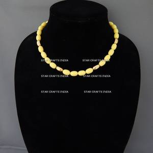 Bijoux en métal personnalisé multicolore fait à la main en résine Lucite laiton collier indien pour dames mode bijoux faits à la main pour les filles - Product Image 2