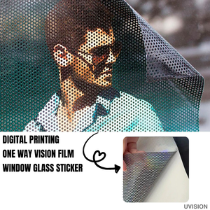 Película para Ventanas de Visión Unidireccional con Impresión UV Personalizada |   Vinilo Adhesivo de Malla para Publicidad en Vidrio - Product Image 4