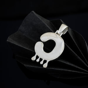 Moda diamante 925 plata esterlina personalizado último encanto colgante redondo Leb cultivado diamante colgantes collares para regalo de cumpleaños - Product Image 2