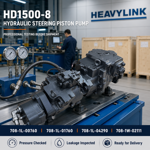 ปั๊มไฮดรอลิกพวงมาลัย HEAVYLINK HD1500-8 สำหรับรถดัมพ์แบบแข็ง OEM 708-1L-00760 708-1L-01760 708-1L-04290 708-1W-02111 - Product Image 3