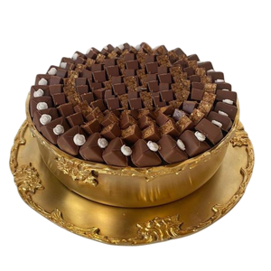 Vajilla de lujo, cuenco para servir chocolate, Juego de 2 cuencos de chocolate de Metal dorado con bandeja para dulces, cuencos para servir dulces - Product Image 2
