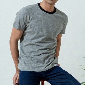 Camiseta de algodón informal más vendida para hombre, Camiseta de cuello redondo de 220 GSM de alta calidad, diseño de logotipo impreso personalizado - Product Image 4