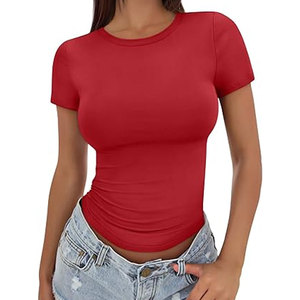 Camisetas Casuales de Corte Ajustado para Mujer a Precio Razonable, Camiseta Bella Canvas Tri-blend para Mujer - Product Image 5
