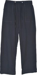 2025 Vintage grande taille hommes pantalons haute qualité léger tricoté toile séchage rapide taille moyenne Style lavé - Product Image 6