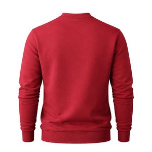 Sudadera de chenilla roja sólida de la fraternidad Nupe Kappa Alpha Psi, talla exacta, forro polar premium, ropa bordada con letras griegas - Product Image 5