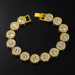 Bracelet en argent 925 avec diamant moissanite, bijoux fins d'inspiration luxueuse avec pierres éclatantes et artisanat élégant pour un style élégant - Product Image 6