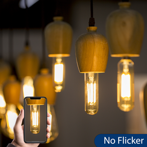 Chất lượng cao T30 4 Wát 470lm <span class=keywords><strong>Led</strong></span> hình ống bóng đèn dây tóc <span class=keywords><strong>E27</strong></span> cơ sở 220V rõ ràng hổ phách cơ thể thủy tinh không nhấp nháy <span class=keywords><strong>LED</strong></span> Filament ánh sáng bóng đèn CE - Product Image 6